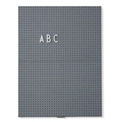 Clearance Design Letters letter board A4, dark Grey