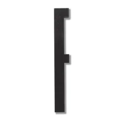 New Design Letters letter, F Black