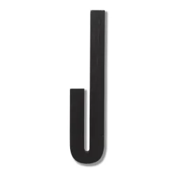 Best Design Letters letter, J Black