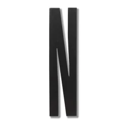 Outlet Design Letters letter, N Black