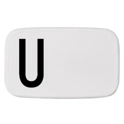 Lunch Boxes & Food Containers^Design Letters lunch box, U White