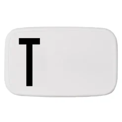 Lunch Boxes & Food Containers^Design Letters lunch box, T White