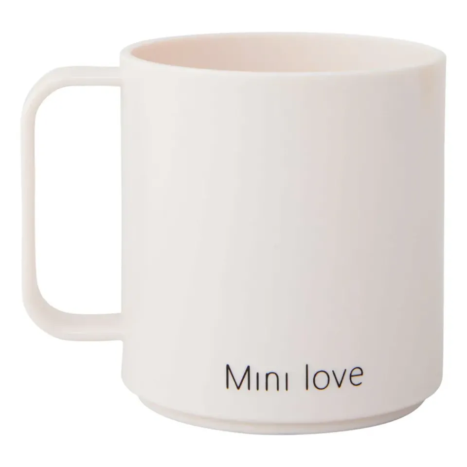 Online Design Letters Mini Love cup with handle, White