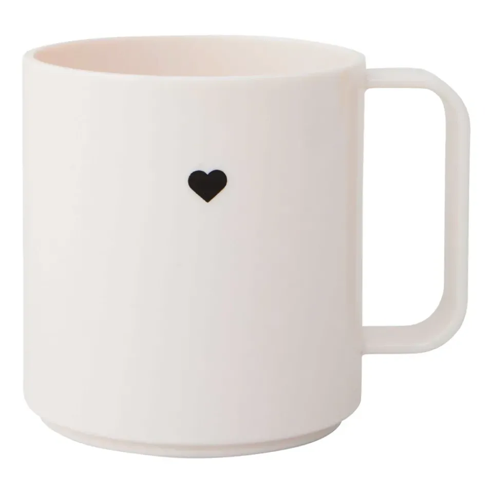 Online Design Letters Mini Love cup with handle, White