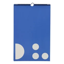 Calendars & Notebooks^Design Letters monthly calendar, Cobalt Blue