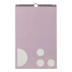 Calendars & Notebooks^Design Letters monthly calendar, Lavender Purple