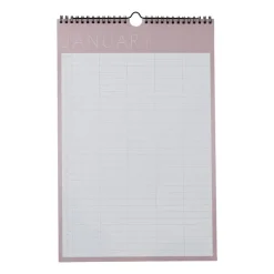 Calendars & Notebooks^Design Letters monthly calendar, Lavender Purple