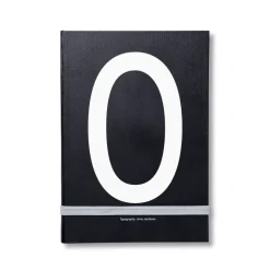 Discount Design Letters personal notebook, O Black