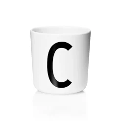 Outlet Design Letters personlised cup eco, C White