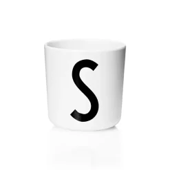 Plastic Cups^Design Letters personlised cup eco, S White