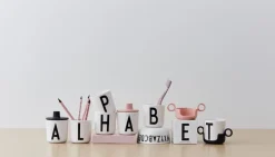 Clearance Design Letters personlised cup eco, F White