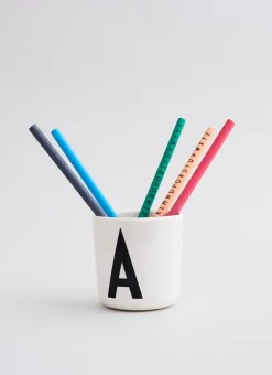 Clearance Design Letters personlised cup eco, A White