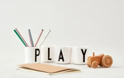 Plastic Cups^Design Letters personlised cup eco, L White