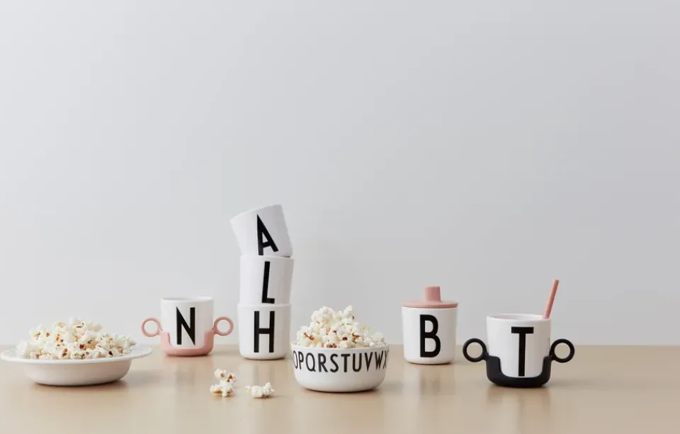 Plastic Cups^Design Letters personlised cup eco, L White