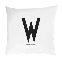 Pillow Cases^Design Letters pillow case 60x50 cm, W BlackWhite