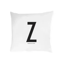 Pillow Cases^Design Letters pillow case 63x60 cm, Z White