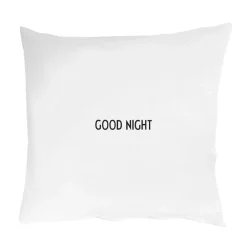 Pillow Cases^Design Letters pillow case 63x60 cm, Z White