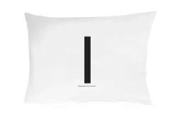 Pillow Cases^Design Letters pillow case 70x50 cm, I White