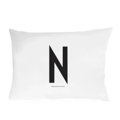 Pillow Cases^Design Letters pillow case 70x50 cm, N White