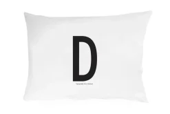 Pillow Cases^Design Letters pillow case 70x50 cm, D White