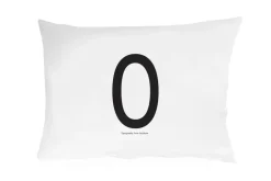 Pillow Cases^Design Letters pillow case 70x50 cm, O White