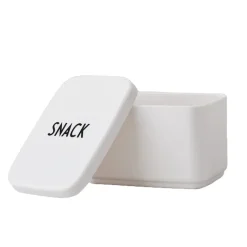 Lunch Boxes & Food Containers^Design Letters snack box for lunch box, White
