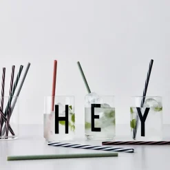 Wine & Barware|Children's Tableware^Design Letters straw 10-pack, Multi