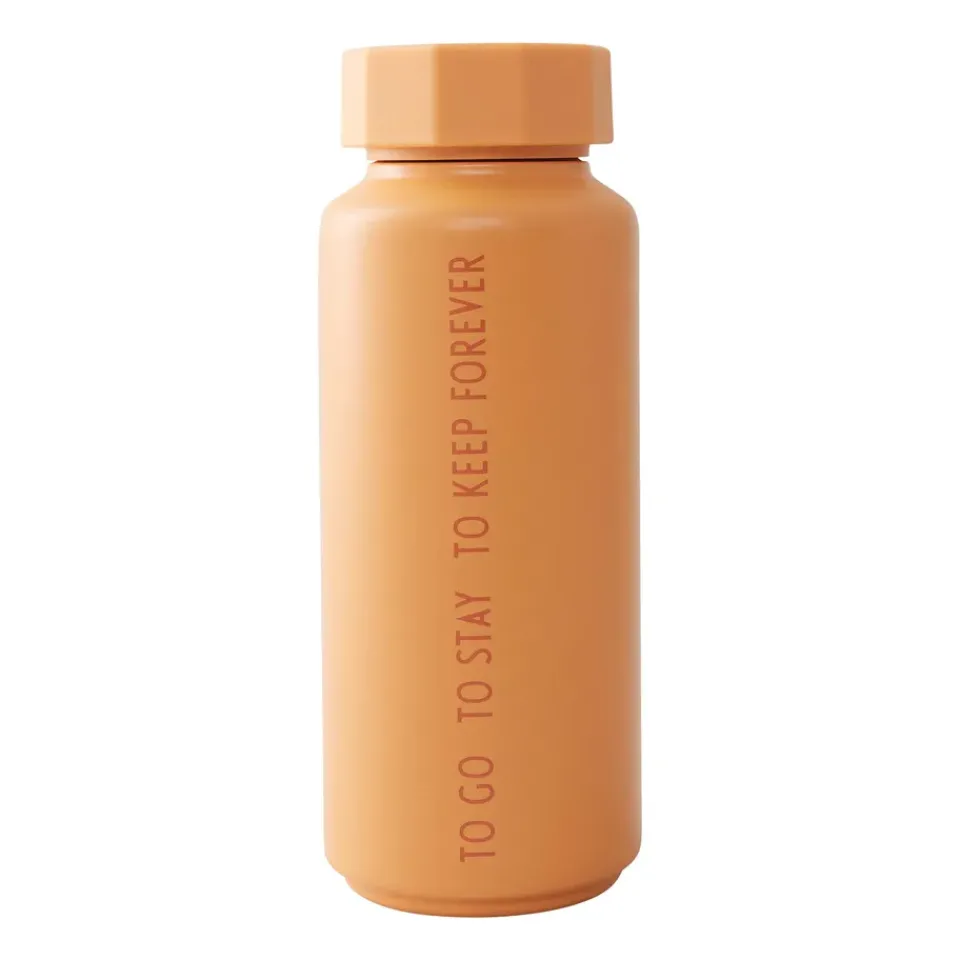 Discount Design Letters thermal flask special edition, Orange