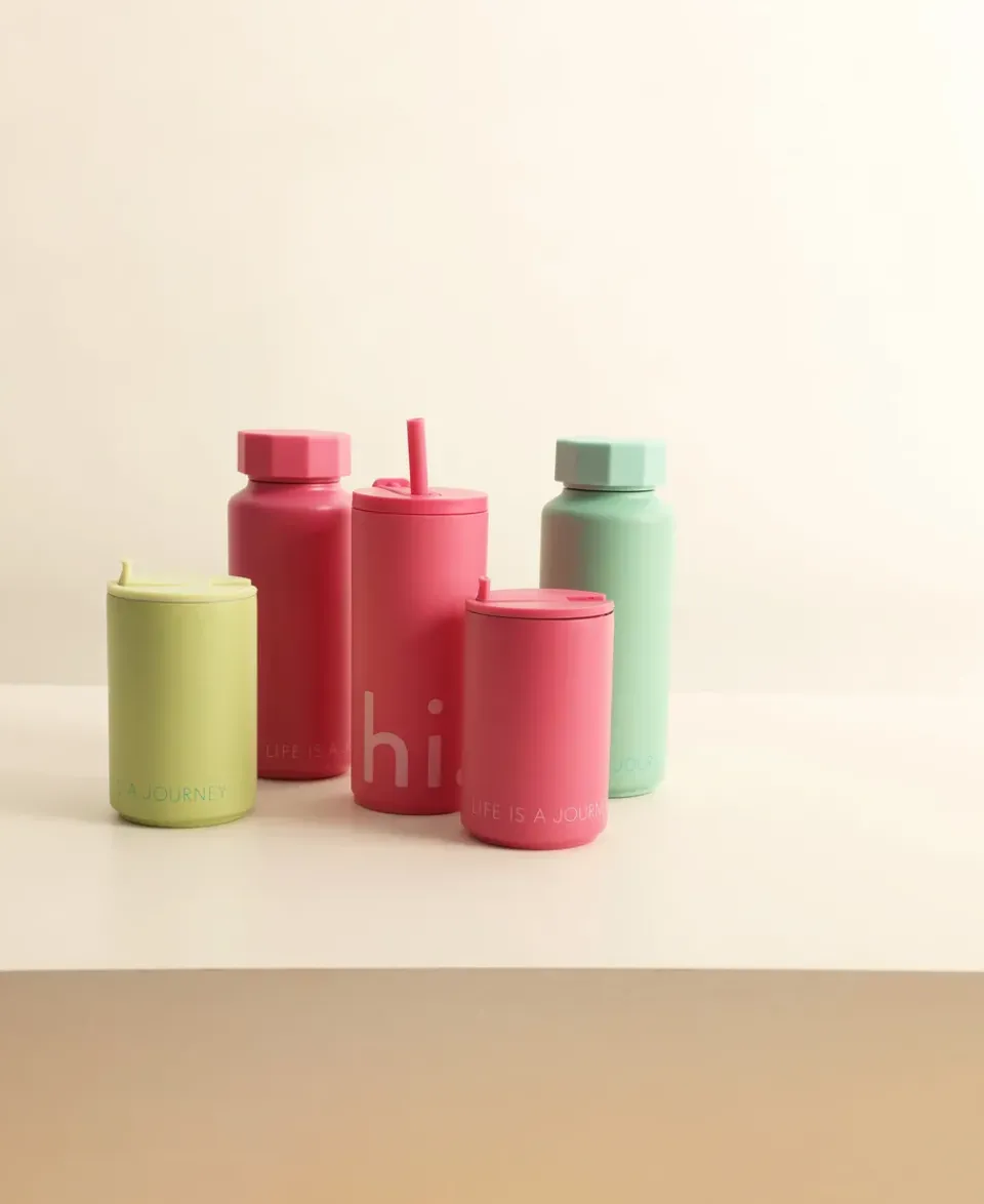 Sale Design Letters thermal mug, Cherry Pink