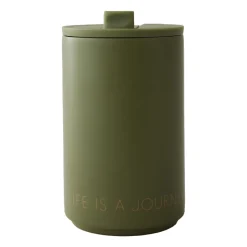 Outlet Design Letters thermal mug, Forest Green