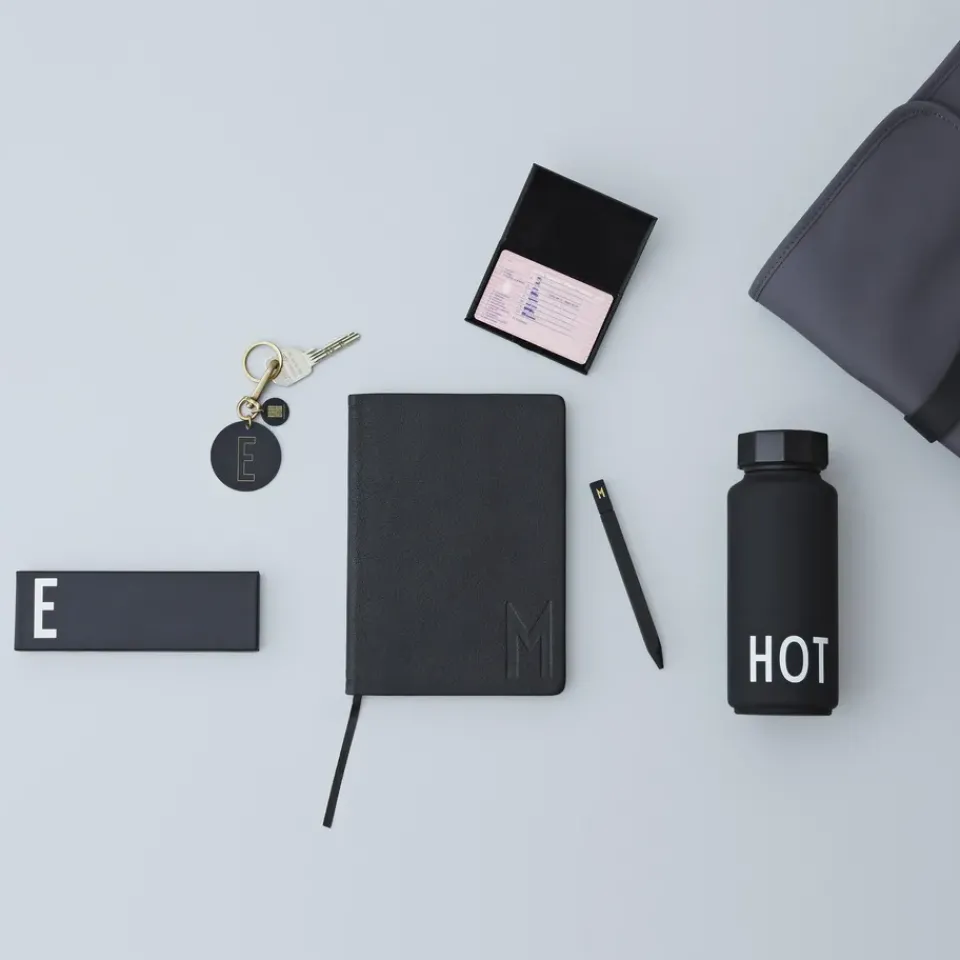 Design Letters thermos, Black