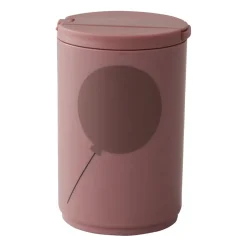Best Design Letters thermos mug with straw 33 cl, Ash rose Pink