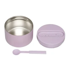 Discount Design Letters thermos-box small, Lavender Pink