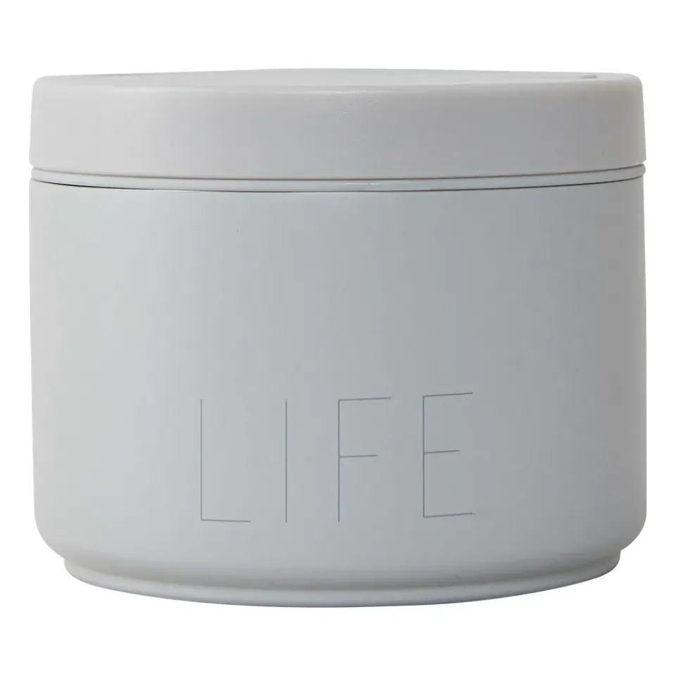 Lunch Boxes & Food Containers^Design Letters thermos-box small, Life- Grey