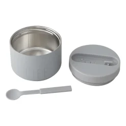 Lunch Boxes & Food Containers^Design Letters thermos-box small, Life- Grey