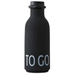 Water Bottles^Design Letters TO GO bottle, Black