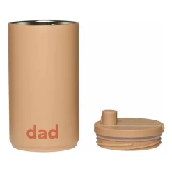 Thermal Flasks & Travel Mugs^Design Letters travel mug 35 cl, Dad- Beige