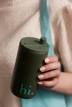 Thermal Flasks & Travel Mugs^Design Letters travel mug 35 cl, Hi-myrtle Green