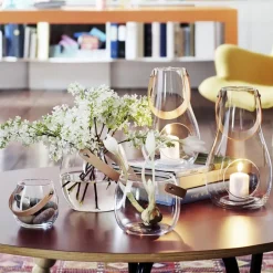 Holmegaard Design With Light votive, 24.8 cm Transparent
