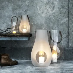 Online Holmegaard Design With Light votive, 16 cm Transparent