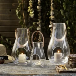 Online Holmegaard Design With Light votive, 16 cm Transparent