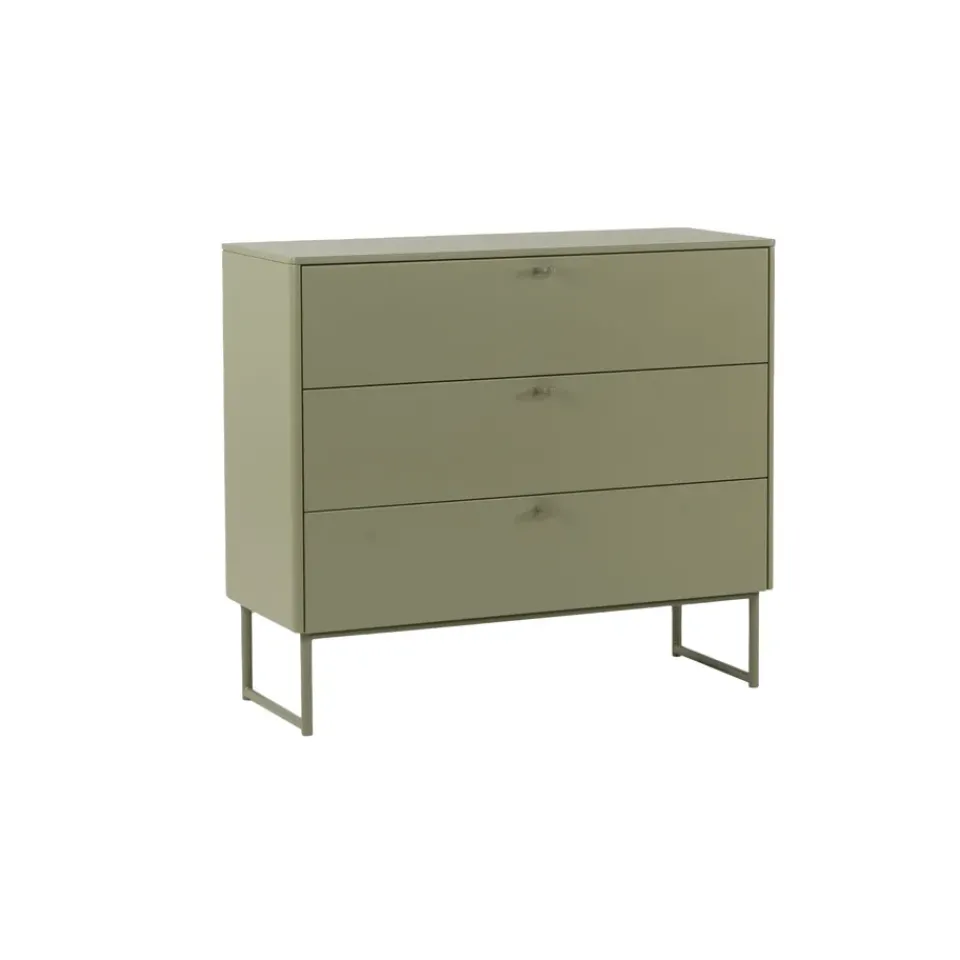 Dressers & Drawer Units|Dressers & Drawer Units^Mavis Deus chest of drawers 3 drawers, Olive Grey