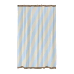 New Mette Ditmer Diagonal shower curtain 150x200 cm, Light Blue