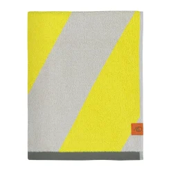 Bath Sheets^Mette Ditmer Diagonal towel, , 70x133 cm. Yellow
