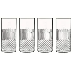 Clearance Luigi Bormioli Diamante Beer glass/Longdrink glass 4-pack, 48 cl Transparent