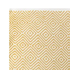 Plastic Rugs^Formgatan Diamond rug 200x300 cm, Yellow