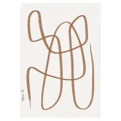 Posters^Paper Collective Different Ways poster , 50x70 cm Brown