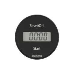 Sale Brabantia Digital kitchen timer with magnet, Black Grey