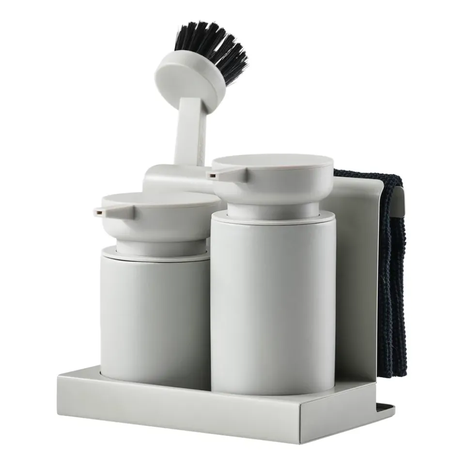 New Zone Denmark Diish sink organiser 5 pieces, Warm Grey