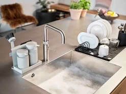New Zone Denmark Diish sink organiser 5 pieces, Warm Grey